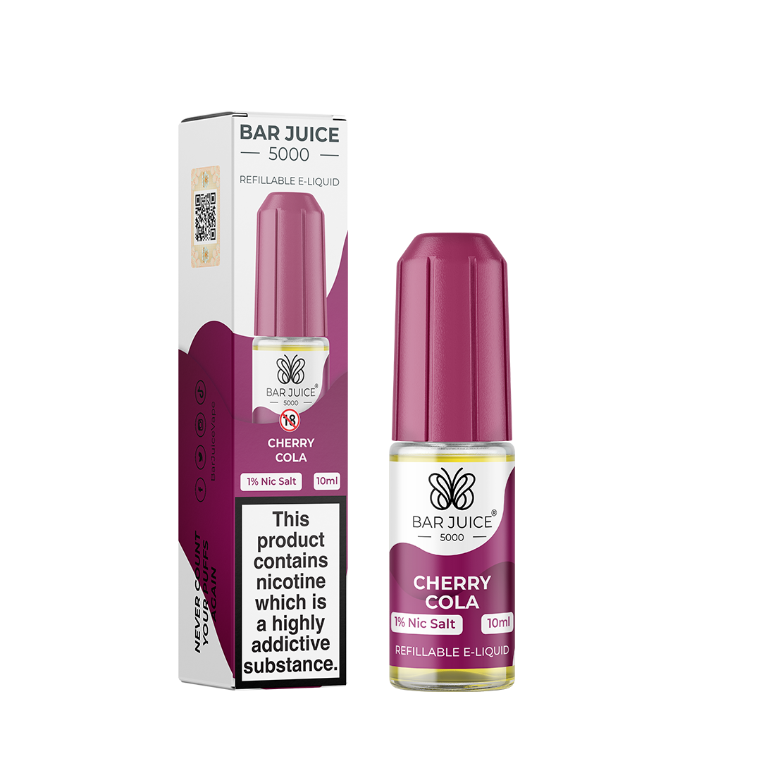 Cherry Cola Nic Salt E-Liquid by Bar Juice 5000