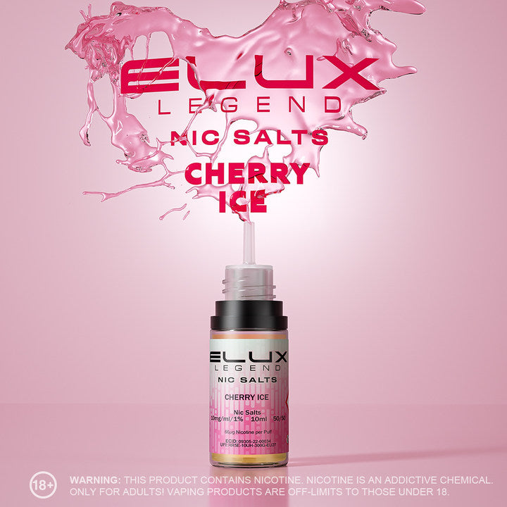 Cherry Ice Nic Salt E-Liquid by Elux Legend