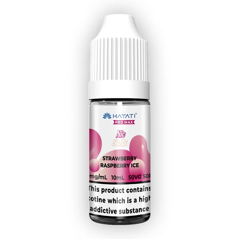 Strawberry Raspberry Ice E-Liquid by Hayati Pro Max Nic Salts