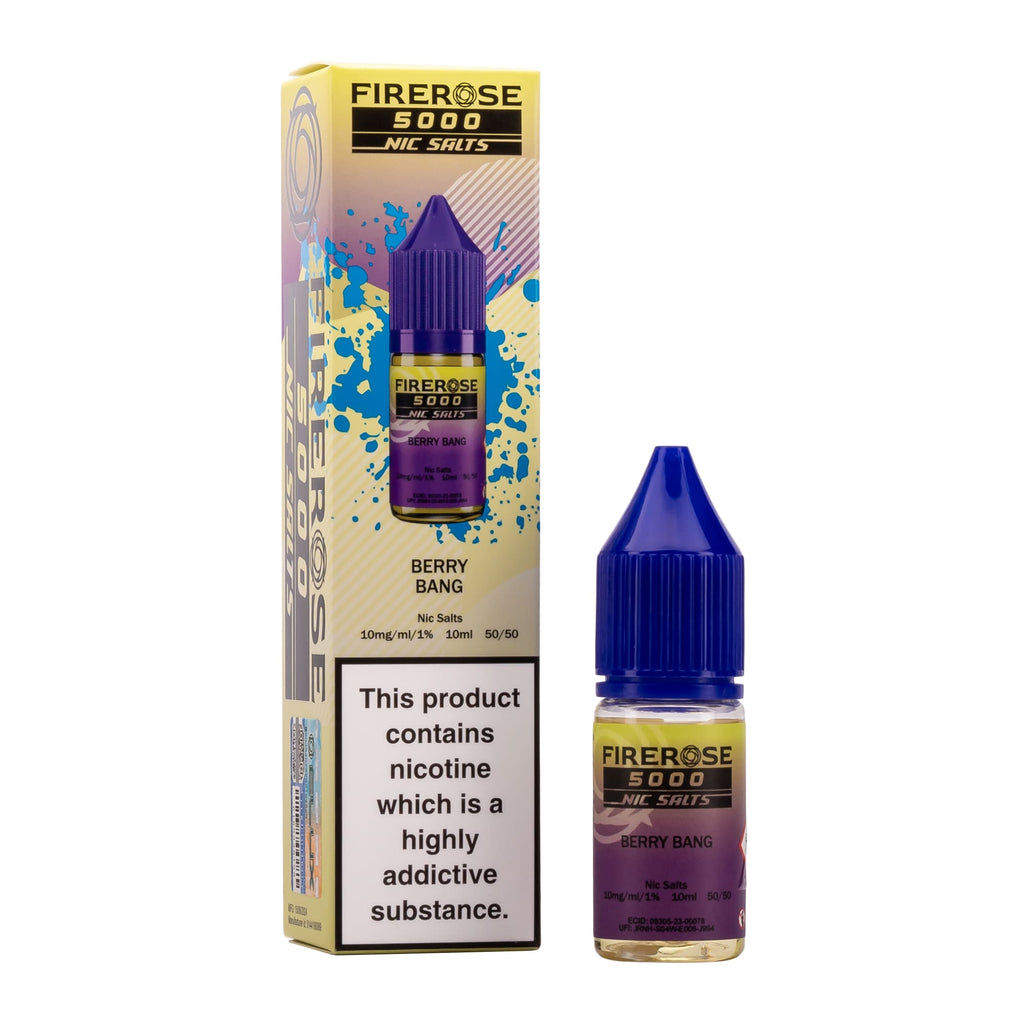Berry Bang Nic Salt E-Liquid by Elux Firerose 5000