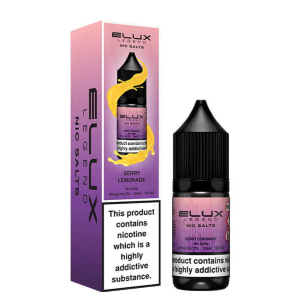 Berry Lemonade Nic Salt E-Liquid by Elux Legend