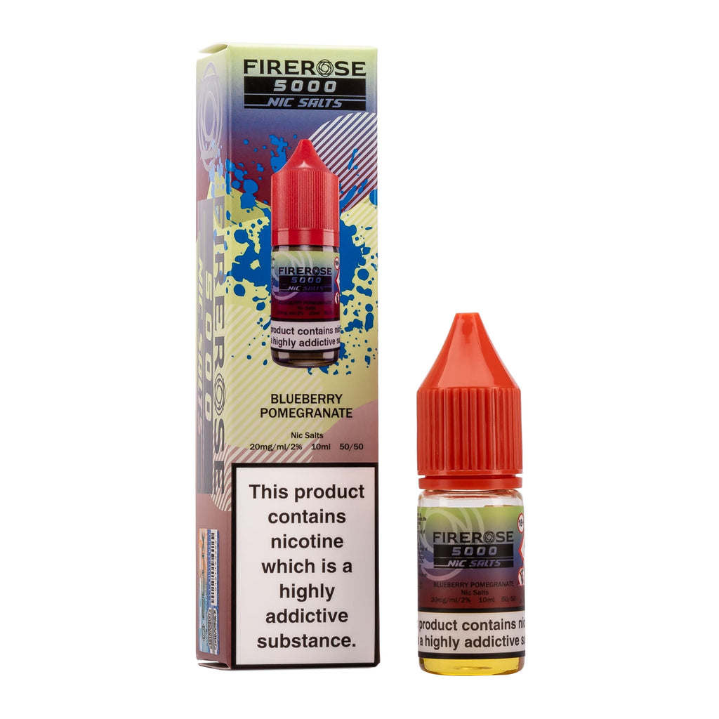 Blueberry Pomegranate Nic Salt E-Liquid by Elux Firerose 5000