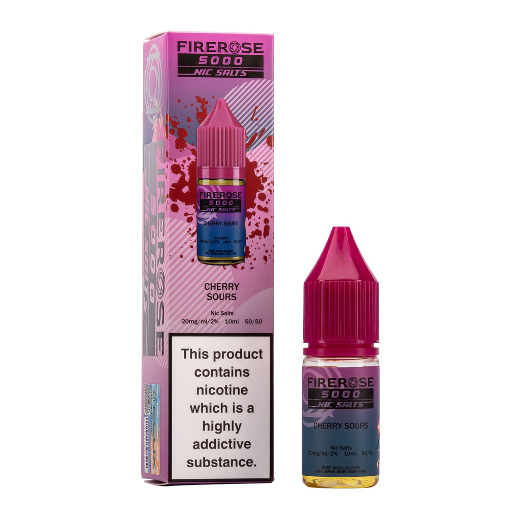 Cherry Sours Nic Salt E-Liquid by Elux Firerose 5000