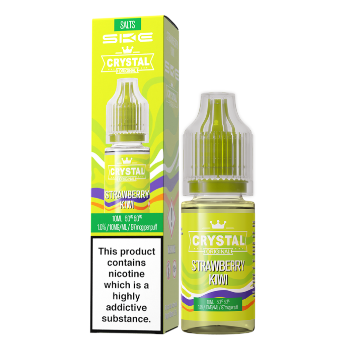 Crystal Nic Salts - Strawberry Kiwi - 10ml
