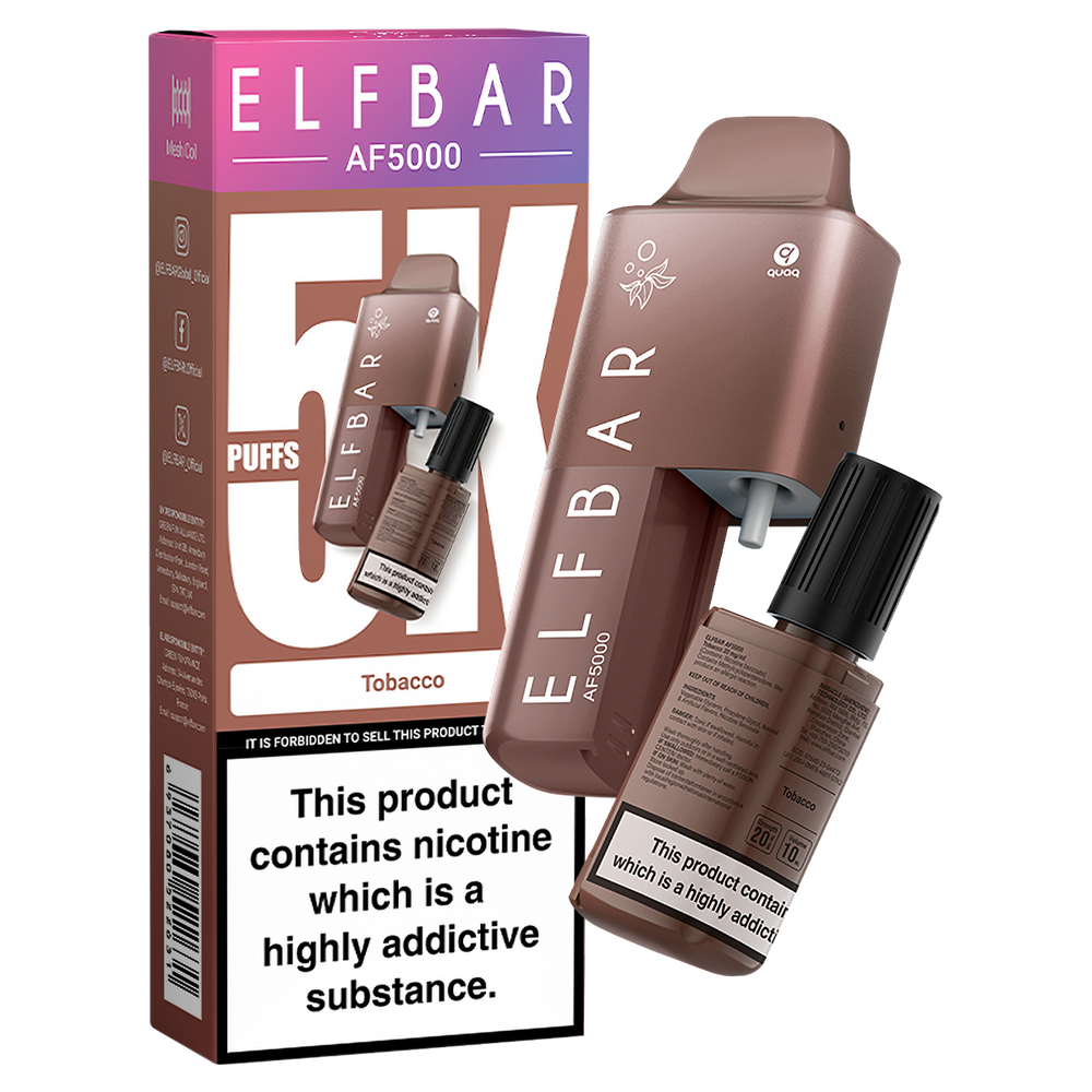 Tobacco Elfbar AF5000 Vape Kit