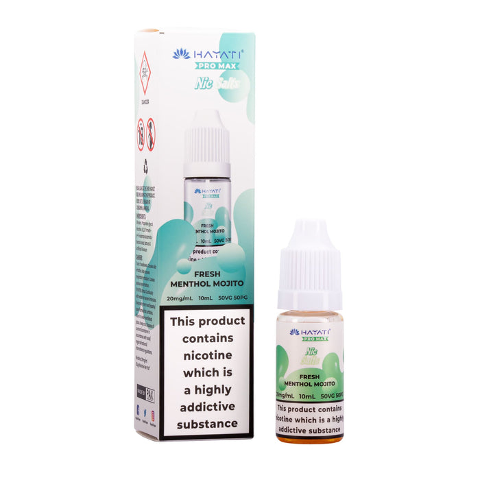 Fresh Menthol Mojito E-Liquid by Hayati Pro Max Nic Salts