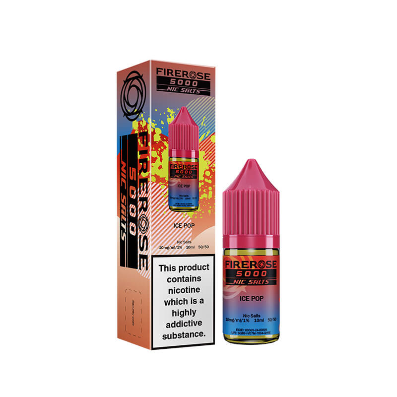 Ice Pop Nic Salt E-Liquid by Elux Firerose 5000