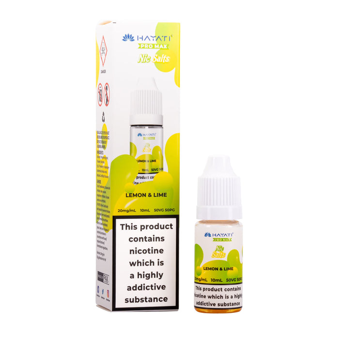 Lemon & Lime E-Liquid by Hayati Pro Max Nic Salts