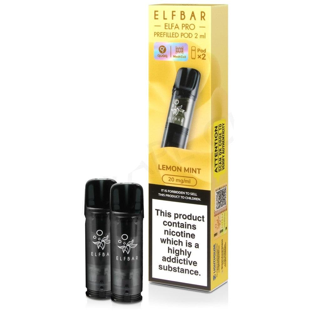 Lemon Mint Elf Bar Elfa Pro Prefilled Pod