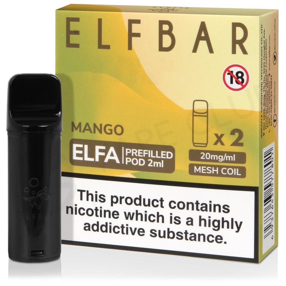 Mango Elf Bar Elfa Prefilled Pod