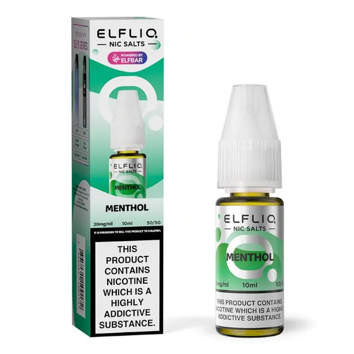 Menthol Nic Salt E-Liquid by ELFBAR ElfLiq