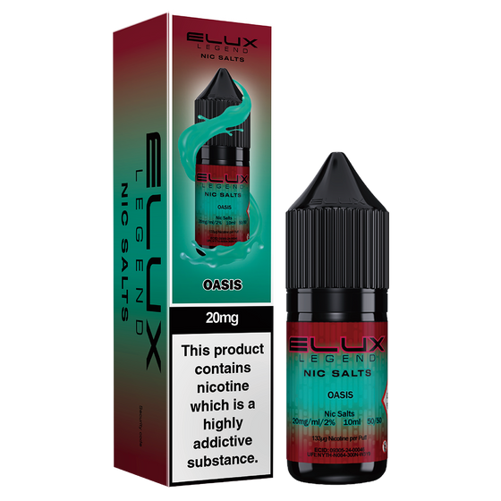 Oasis Nic Salt E-Liquid by Elux Legend