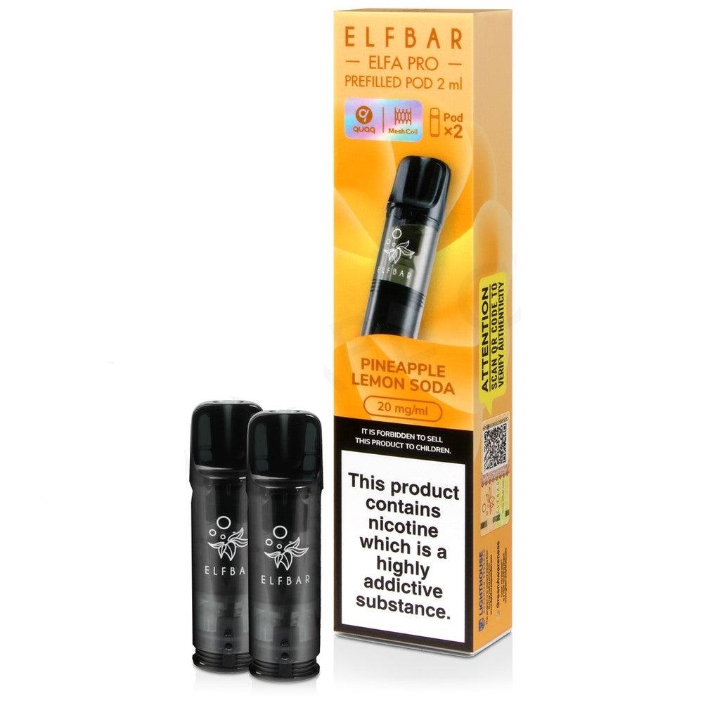 Pineapple Lemon QI Elf Bar Elfa Pro Prefilled Pod