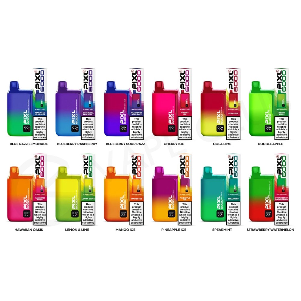 PIXL 6000 DISPOSABLE VAPE KIT