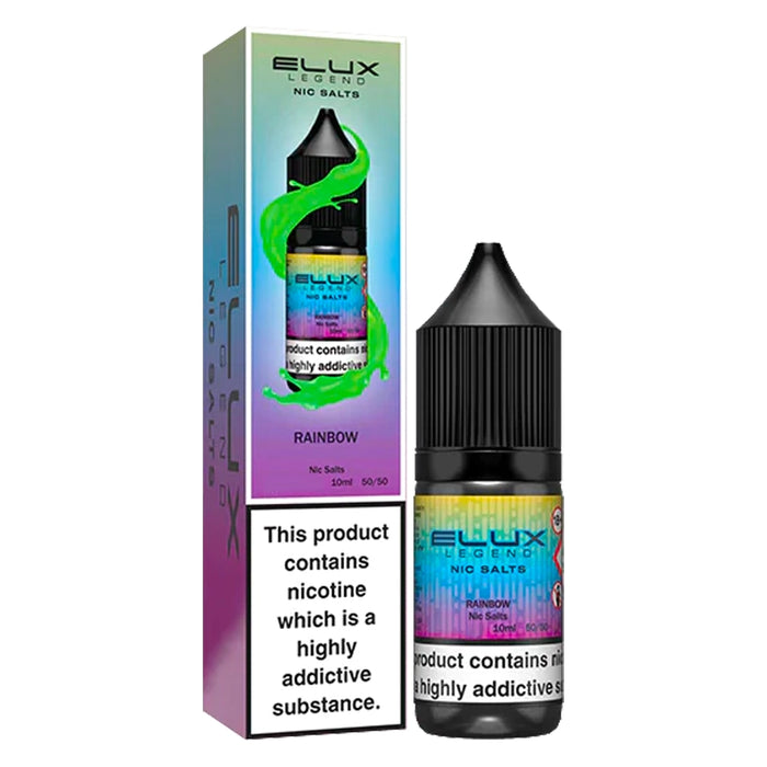 Rainbow Nic Salt E-Liquid by Elux Legend