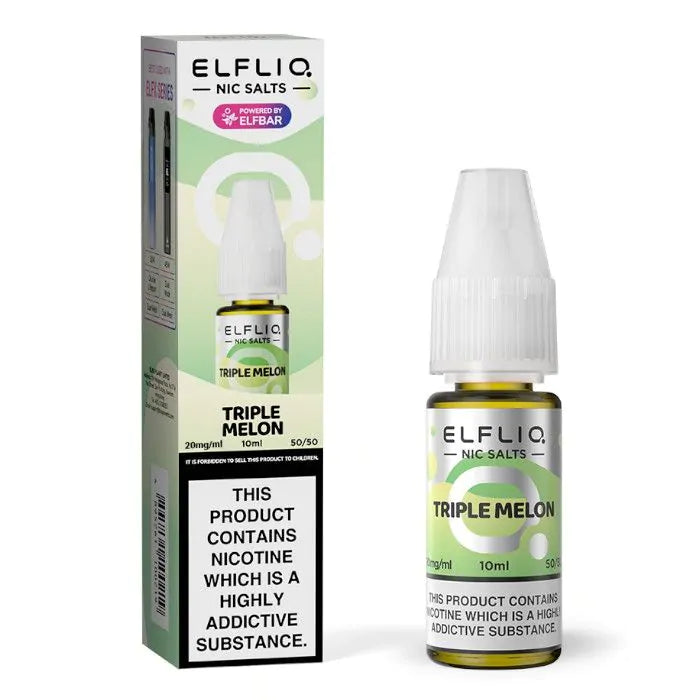 Triple Melon Nic Salt E-Liquid by ELFBAR ElfLiq