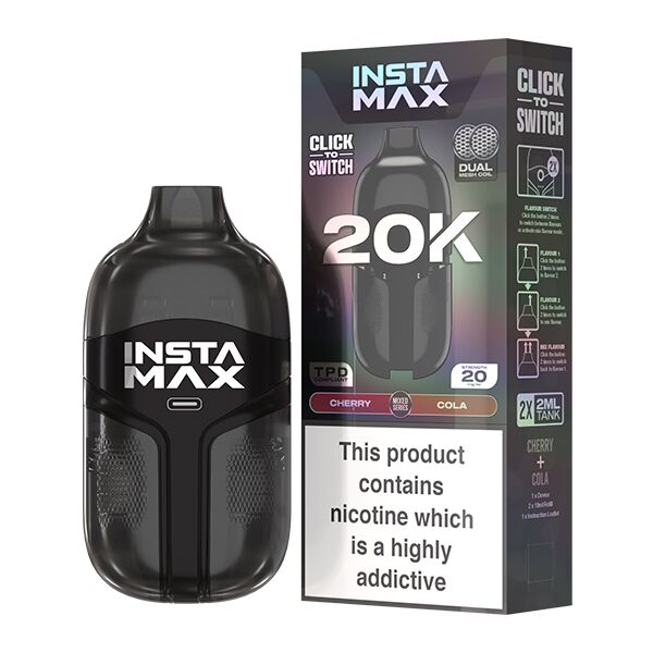 Cherry Cola Insta Max 20k Disp Vape