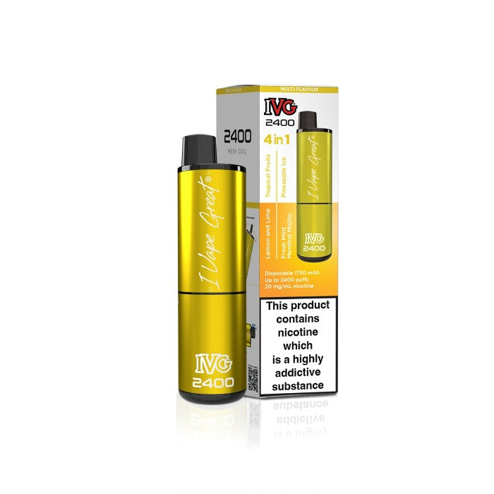4 in 1 Multi Flavour Yellow Edition