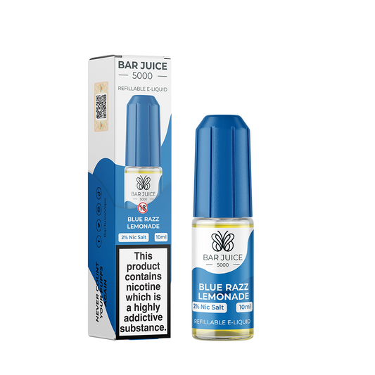 Blue Razz Lemonade Nic Salt E-Liquid by Bar Juice 5000