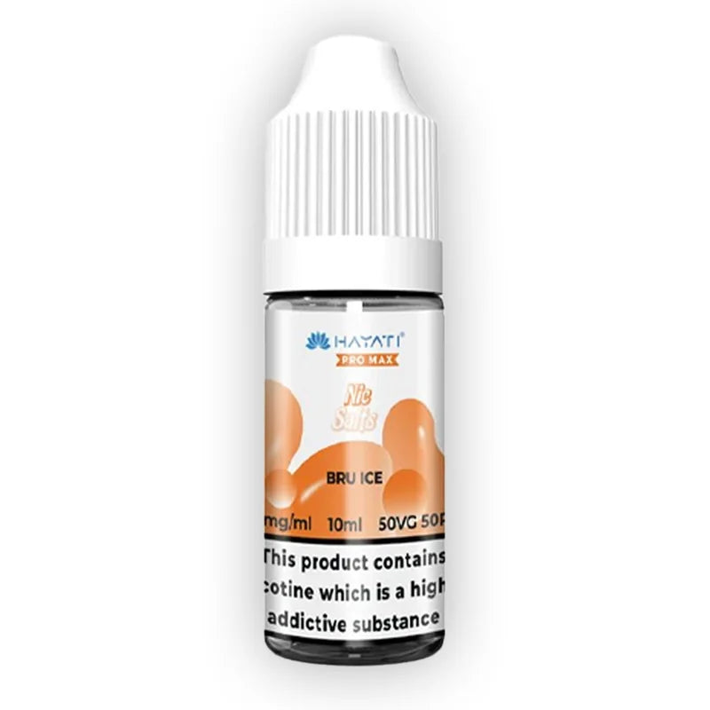 Bru ice E-Liquid by Hayati Pro Max Nic Salts