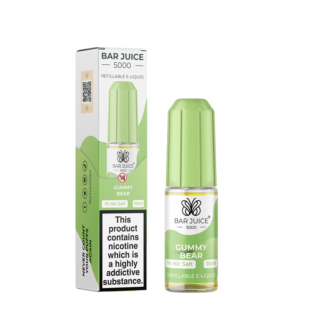Gummy Bear Nic Salt E-Liquid by Bar Juice 5000
