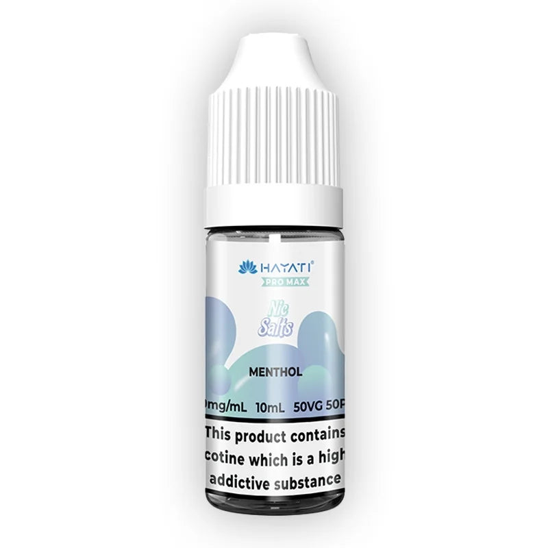 Menthol E-Liquid by Hayati Pro Max Nic Salts