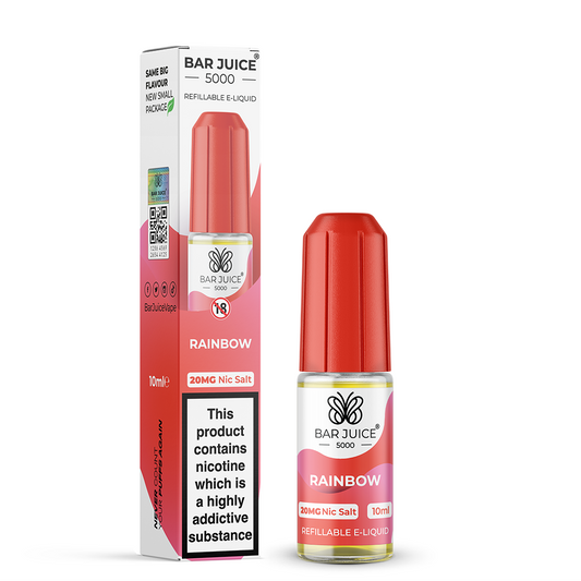 Rainbow Nic Salt E-Liquid by Bar Juice 5000