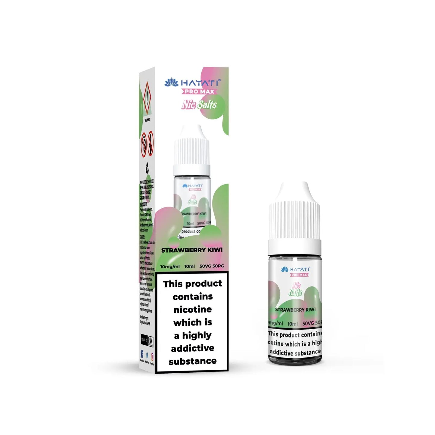 Strawberry Kiwi E-Liquid by Hayati Pro Max Nic Salts