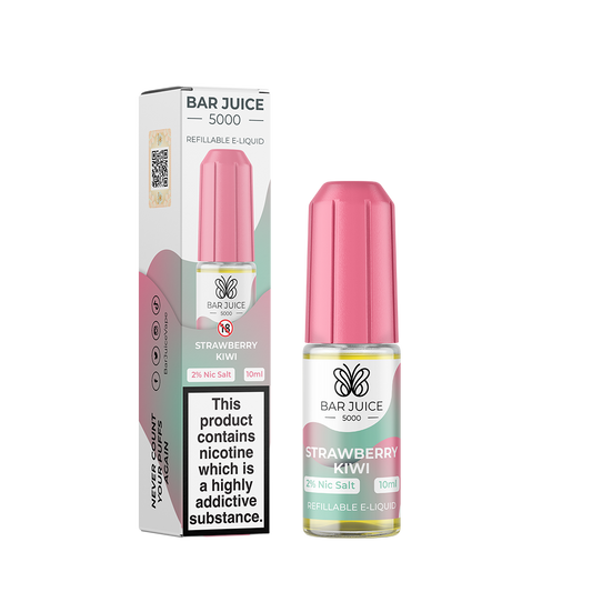 Strawberry Kiwi Nic Salt E-Liquid by Bar Juice 5000