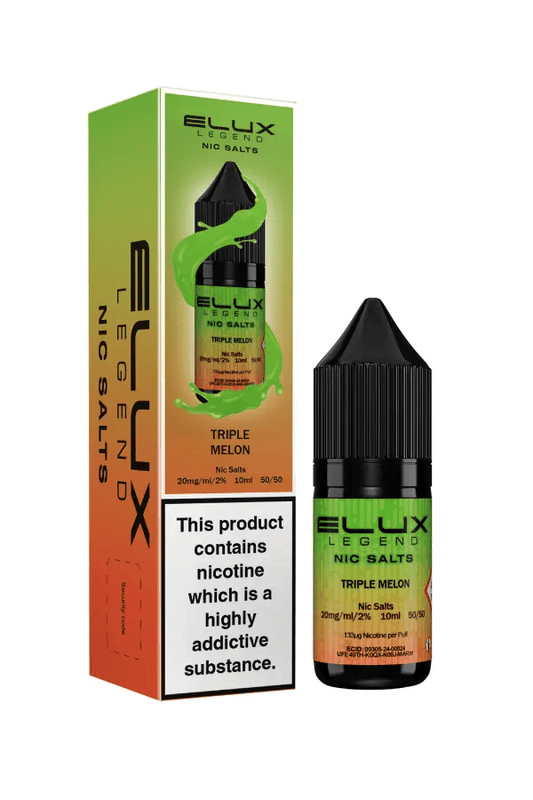 Triple Melon Nic Salt E-Liquid by Elux Legend