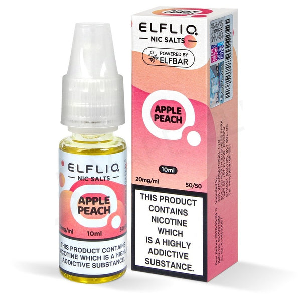 Apple Peach Nic Salt E-Liquid by Elf Bar Elfliq