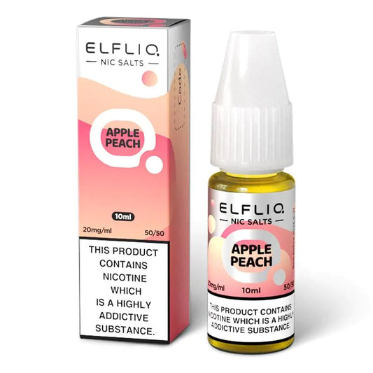 Apple Peach Nic Salt E-Liquid by ELFBAR Elfliq