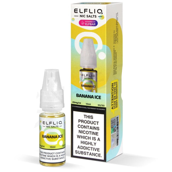 Banana Ice Nic Salt E-Liquid by Elf Bar Elfliq