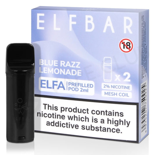 Blue Razz Lemonade Elf Bar Elfa Prefilled Pod