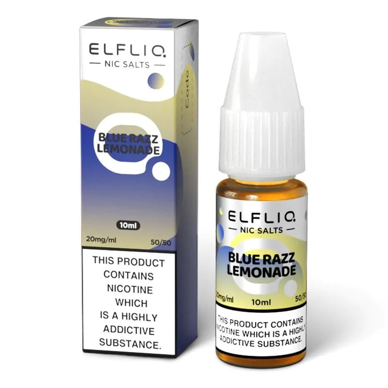 Blue Razz Lemonade Nic Salt E-Liquid by ELFBAR Elfliq