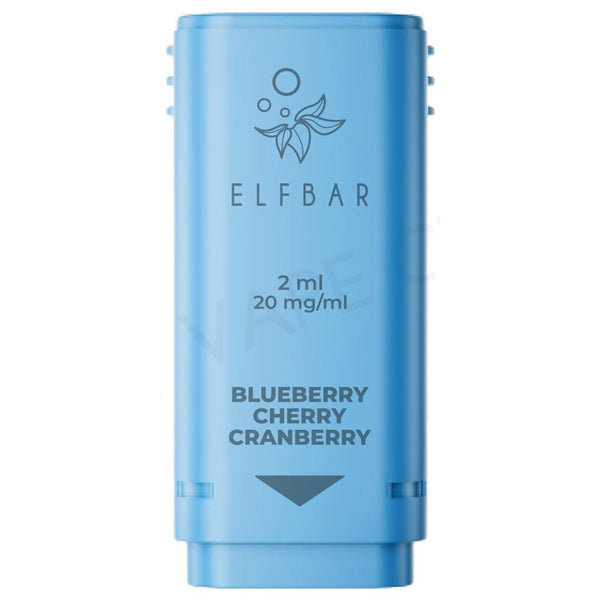 Blueberry Cherry Cranberry Elf Bar 1200 Prefilled Pods