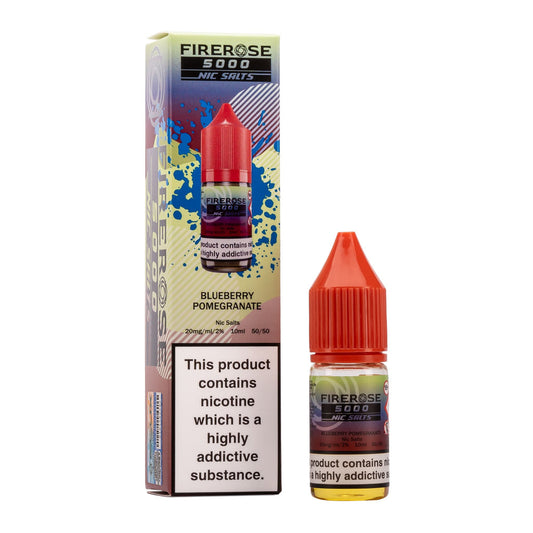Blueberry Pomegranate Nic Salt E-Liquid by Elux Firerose 5000