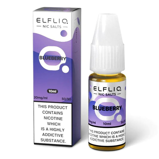 Blueberry Nic Salt E-Liquid by ELFBAR Elfliq