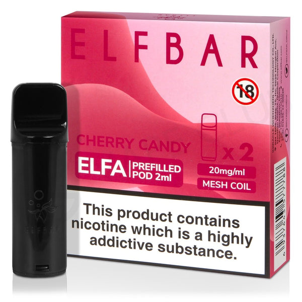 Cherry Candy Elf Bar Elfa Prefilled Pod