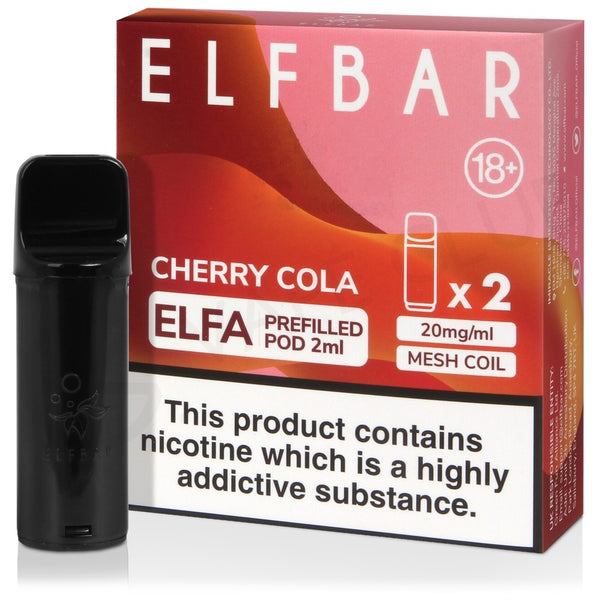 Cherry Cola Elf Bar Elfa Prefilled Pod