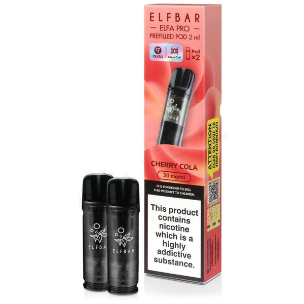 Cherry Cola Elf Bar Elfa Pro Prefilled Pod