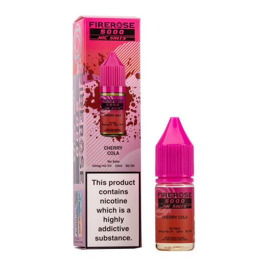 Cherry Cola Nic Salt E-Liquid by Elux Firerose 5000
