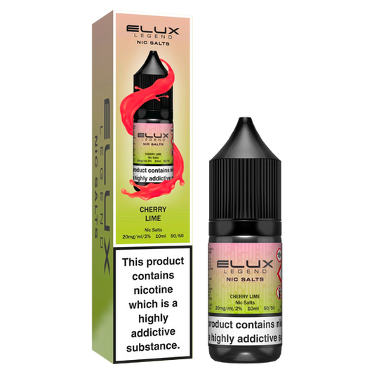 Cherry Lime Nic Salt E-Liquid by Elux Legend