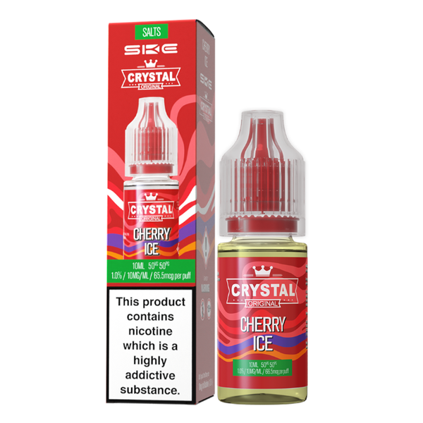 Crystal Nic Salts - Cherry Ice - 10ml