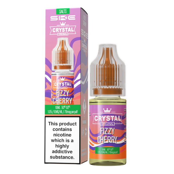 Crystal Nic Salts - Fizzy Cherry - 10ml