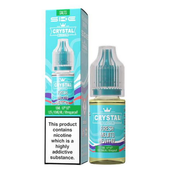 Crystal Nic Salts - Fresh Mojito Menthol - 10ml