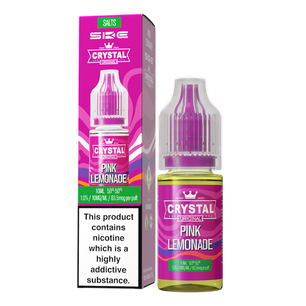 Crystal Nic Salts - Pink Lemonade - 10ml