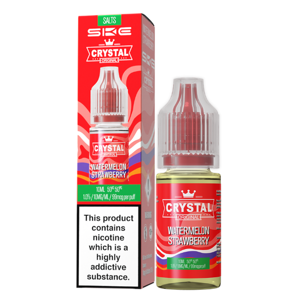 Crystal Nic Salts - Watermelon Strawberry - 10ml