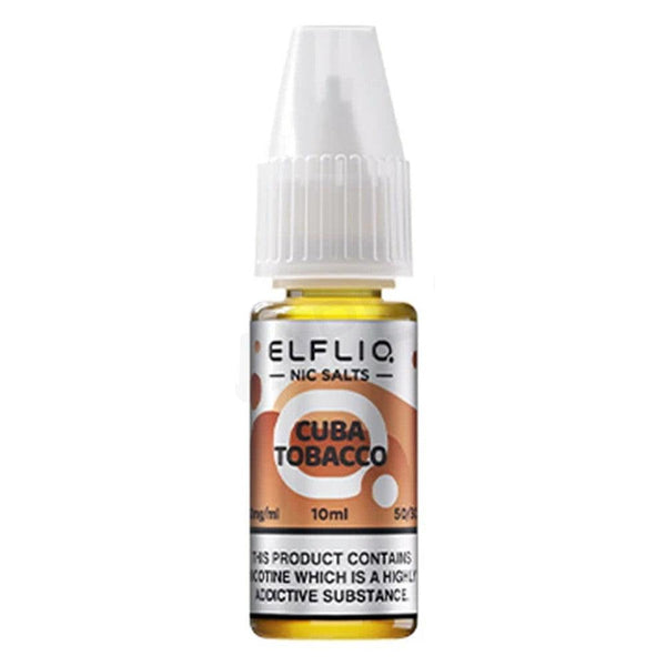 Cuba Tobacco Nic Salt E-Liquid by Elf Bar Elfliq