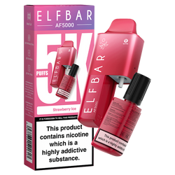 Strawberry Raspberry Cherry Ice Elfbar AF5000 Vape Kit